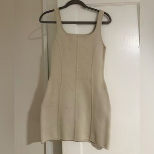 Babaton Cream Mini Dress